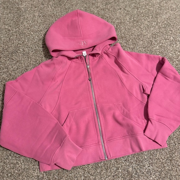 [Size XS/S] - Lululemon Scuba Oversized Full-Zip Hoodie - Picture 2 of 4